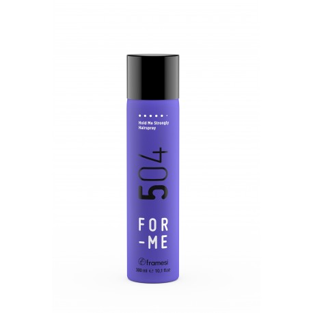 504 HOLD ME STRONGLY HAIRSPRAY stiprios fiksacijos EKOLOGIŠKAS, neaerozolinis plaukų lakas 300ml