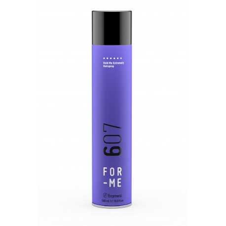 607 HOLD ME EXTREMELY HAIRSPRAY ypatingai stiprios fiksacijos aerozolinis plaukų lakas 500ml