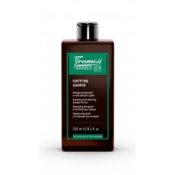 FRAMESI BARBER FORTIFYING shampoo 250ml - ŠAMPŪNAS SILPNIEMS PLAUKAMS
