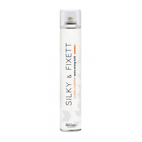 SILKY&FIXETT HAIRSPRAY (500ml) - Ypač stiprios fiksacijos aerozolinis plaukų lakas